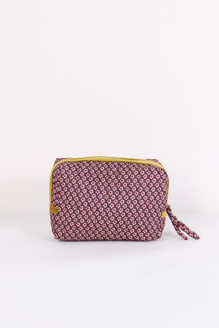 Pochette Patch Lettera D Viola/ocra-3