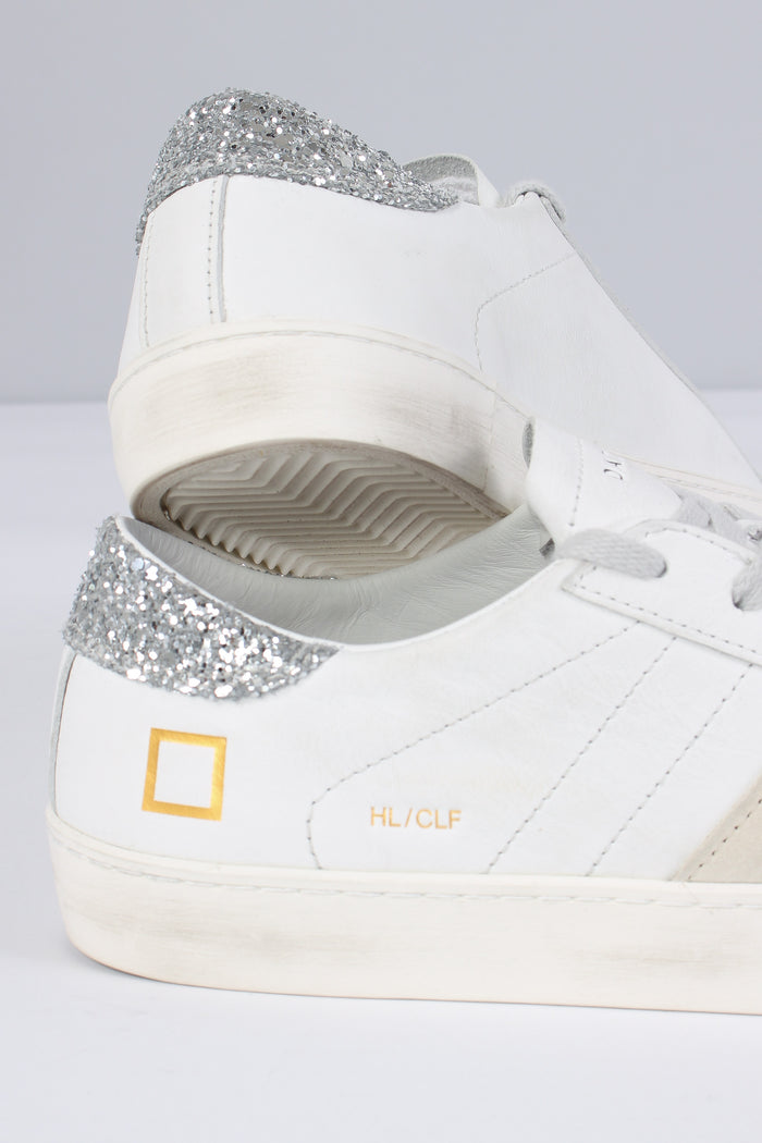 Sneaker Hill Low Calf Silver-5