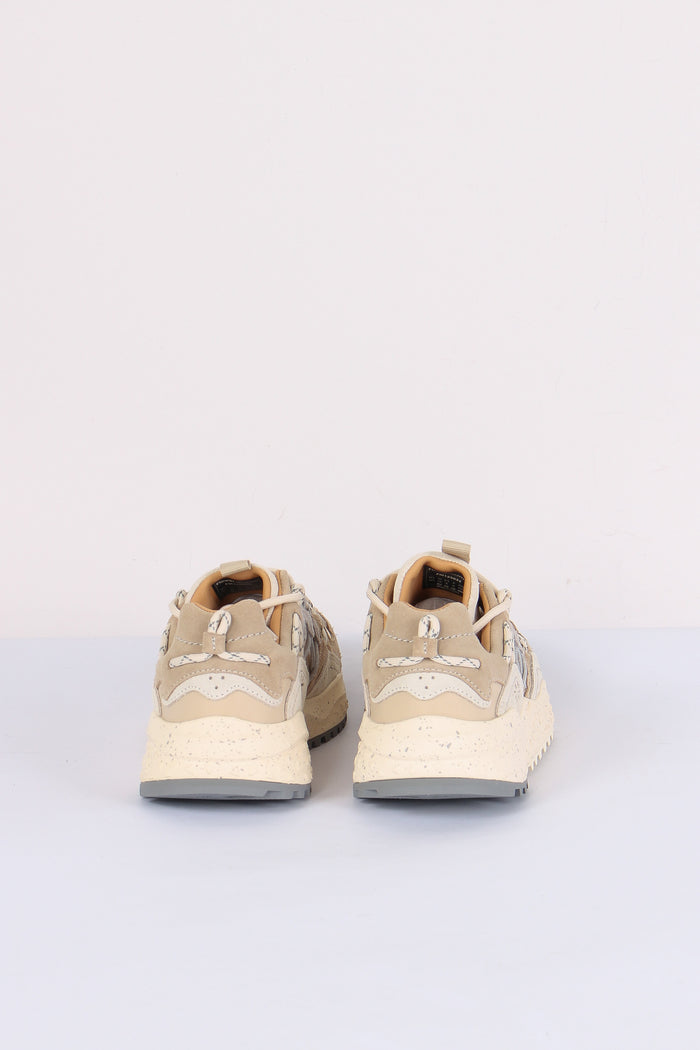 Sneakers Yamabushi Cow Suede Taupe/beige-3