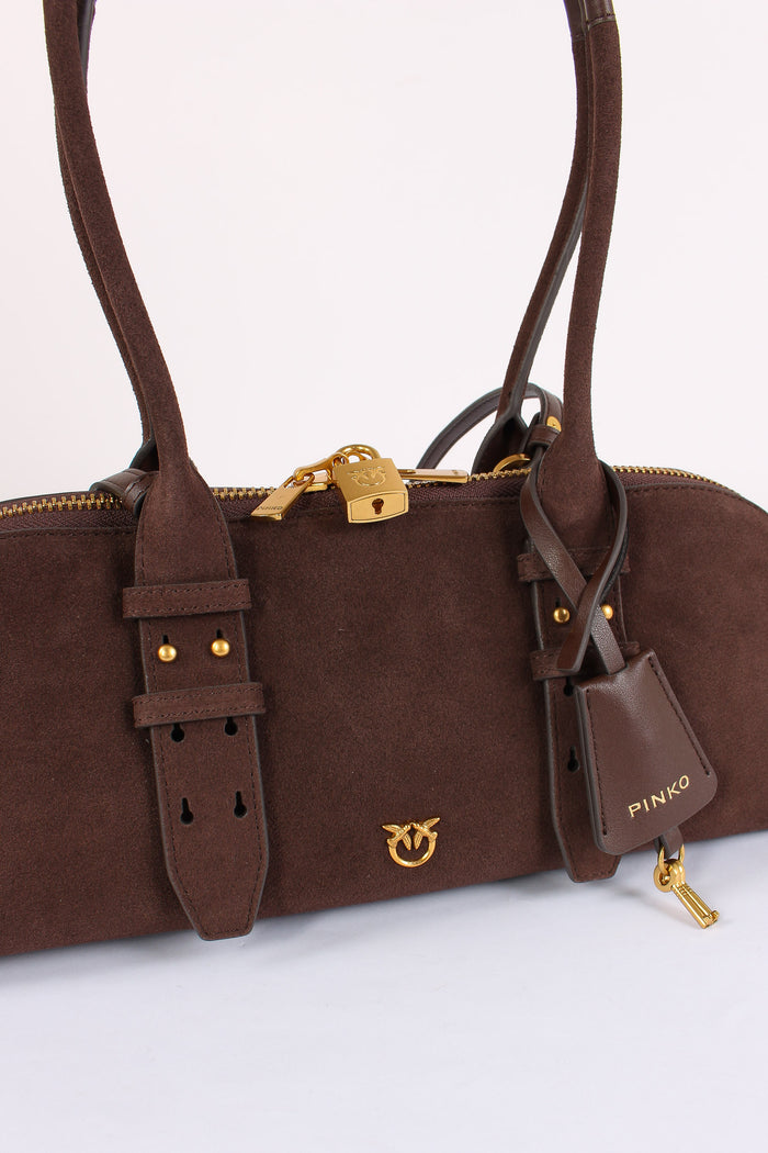 Bowling Big Bag Suede Marrone/castano-4