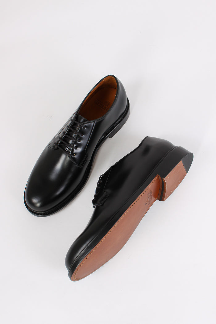 Scarpa Allacciata Pelle Black-5