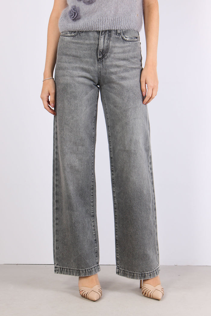 Denim Regular Brillantini Denim Black-4