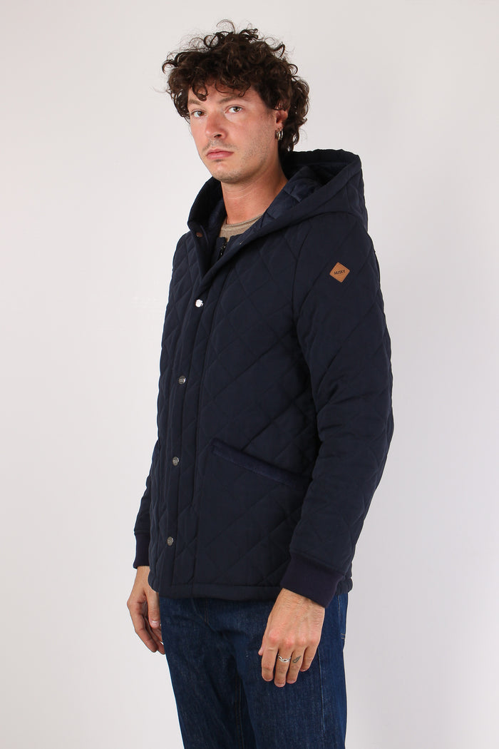 Charles Bomber Trapuntato Capp Blu-4