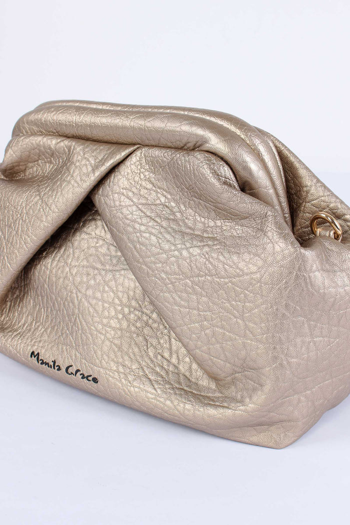 Clutch Intreccio Oro-5