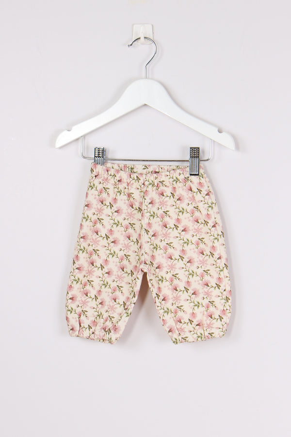 Pantalone Fantasia Fiori Rose