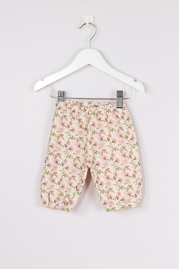 Pantalone Fantasia Fiori Rose