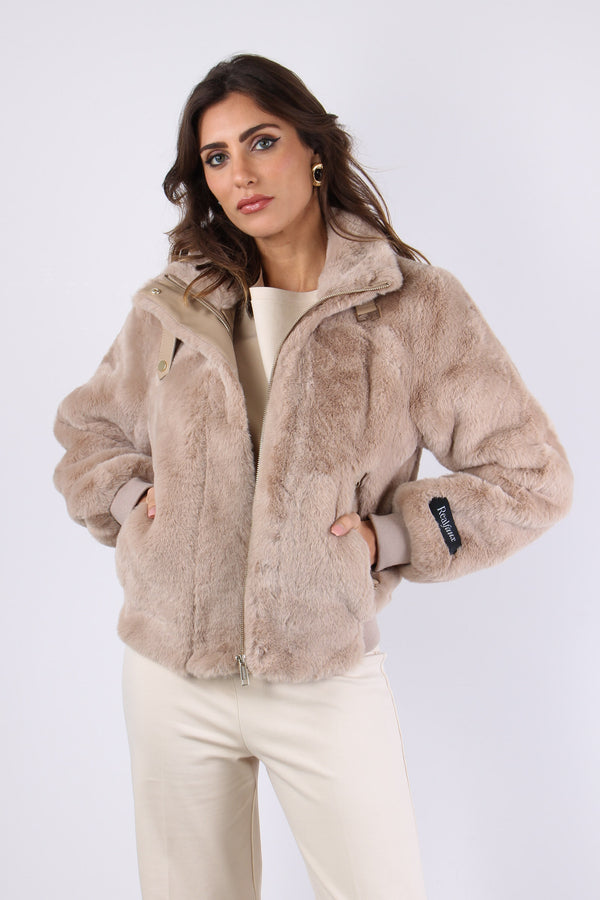 Bomber Gancio Collo Oat