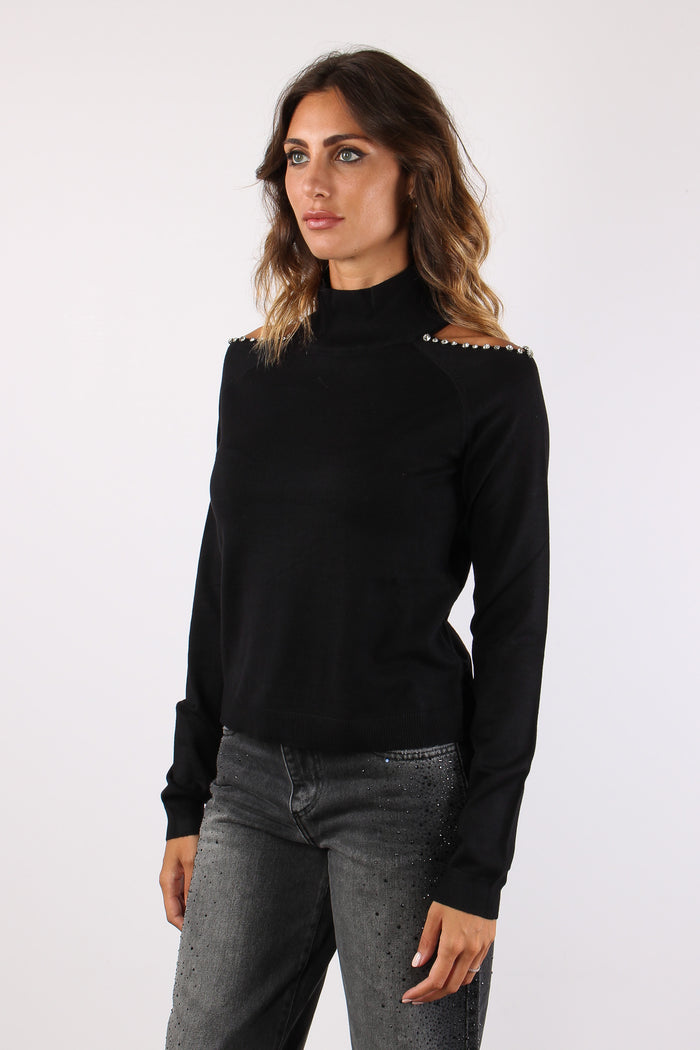 Bognanni Maglia Apertura Spalla Black-3