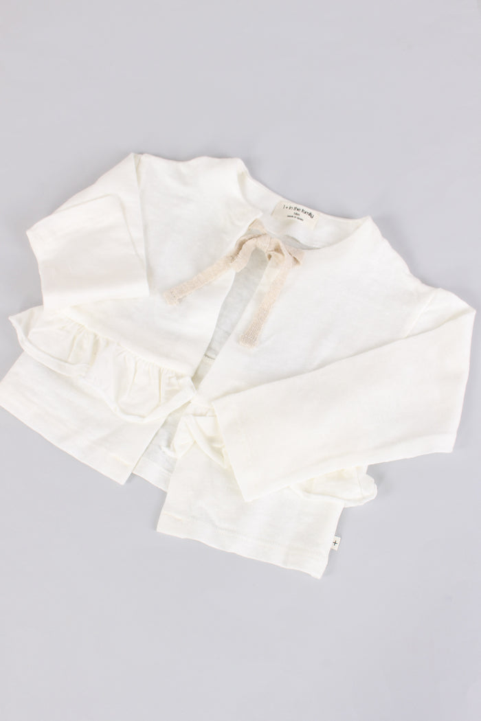 Coprispalle Lino Fiocco Off White-3