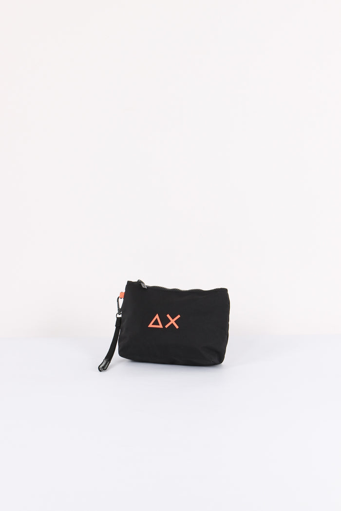 Mini Pochette Nylon Nero-2
