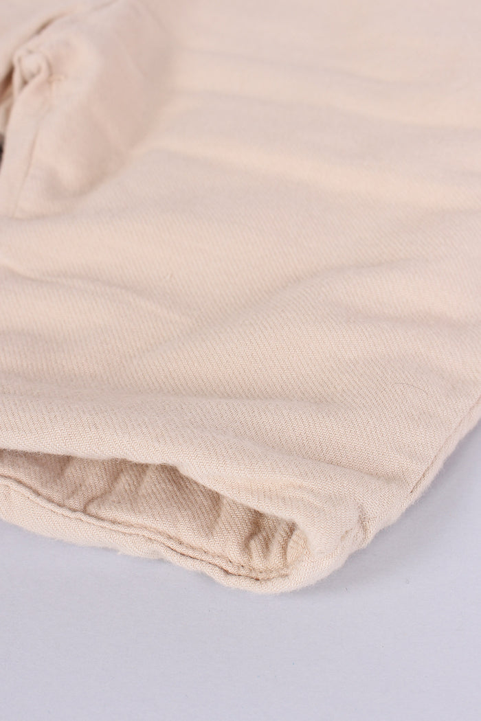 Pantalone Caldo Cotone Miele-4