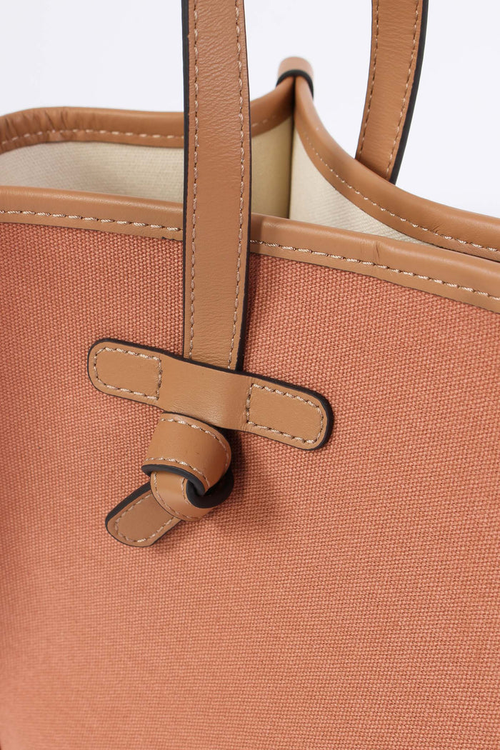 Mini Shopping Rafia Blush/panna-10