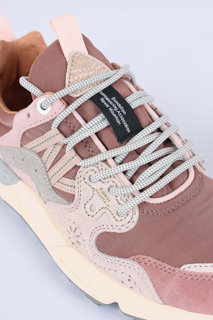 Sneakers Yamano 3  Suede/nylon Rose/purple-4
