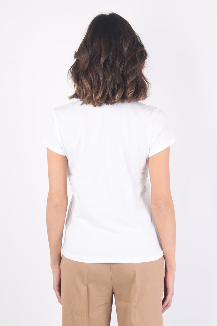 T-shirt Jersey Logo White-3
