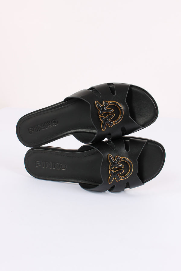 Ciabatta Pelle Fascie Black-2