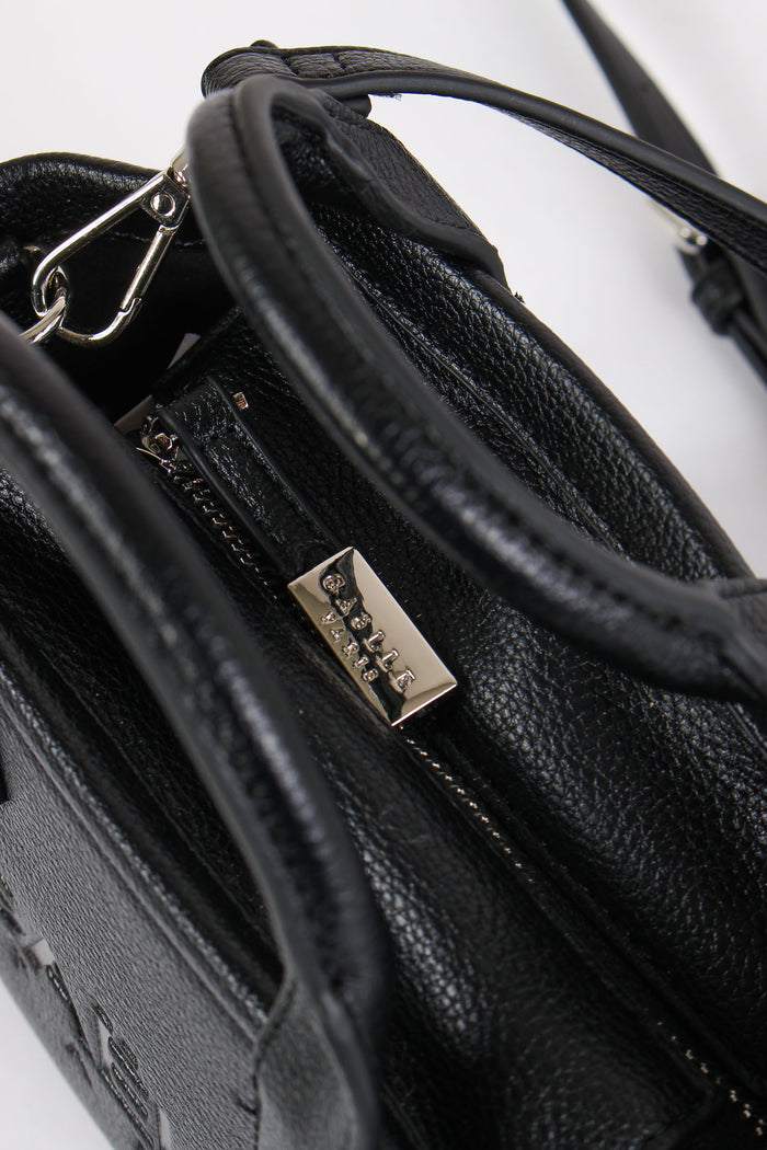 Mini Shopping Maxilogo Nero-7