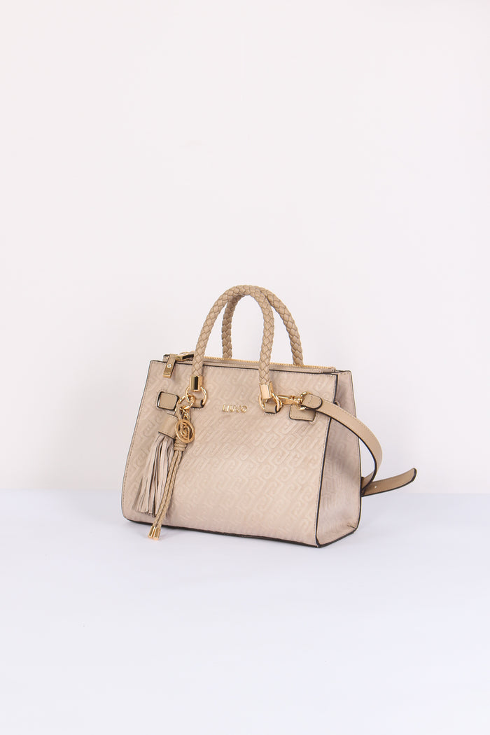 Shopping Rigida Logo Allover Neutro-3