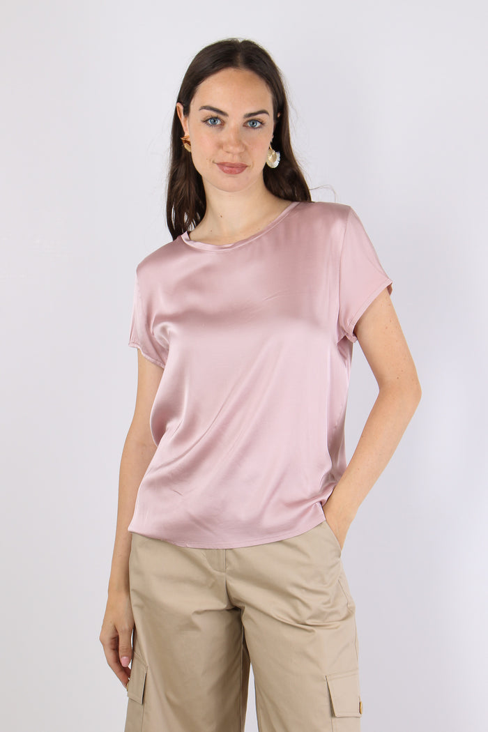 T-shirt Viscosa Stretch Cipria-3