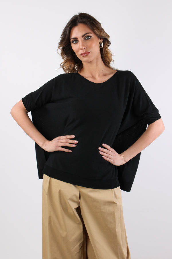 Maglia Cropped M/m Nero