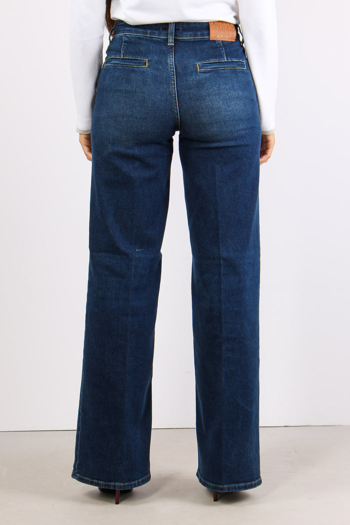 Denim Flare Tasca America Denim Medio-4