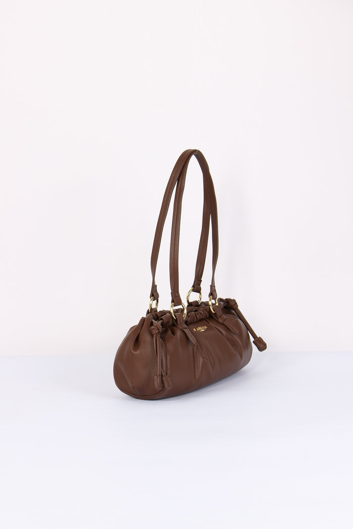 Borsa Verticale Arriccio Moka-6