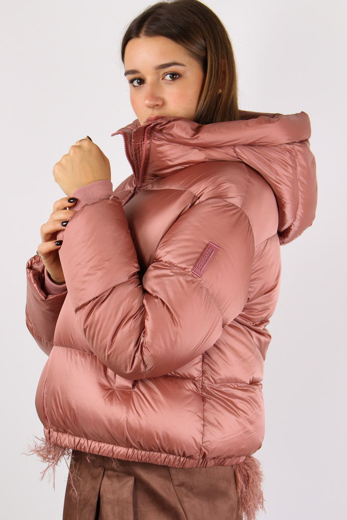 Bomber Riga Nylon Cangiante Blush Pink-7