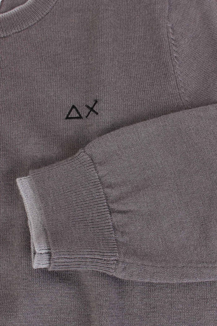 Pullover Leggero Profilo Grigio-5