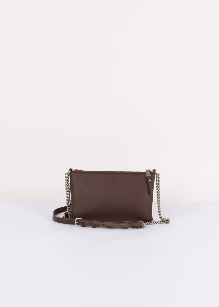 Pochette Tracolla Maxi Logo Rilievo Moro-3