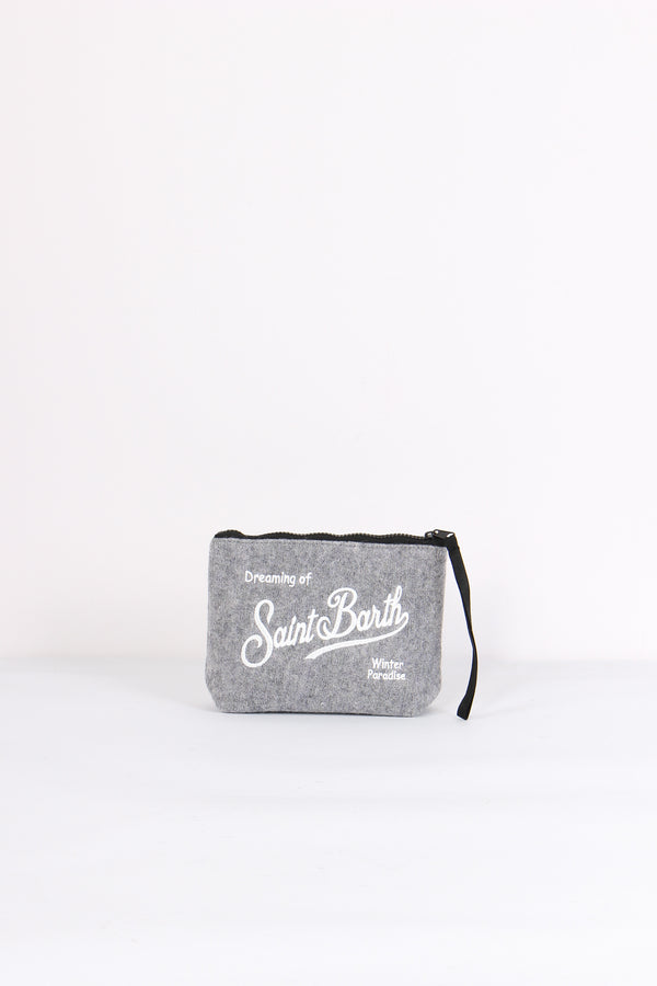 Pochette Logo Wool-2