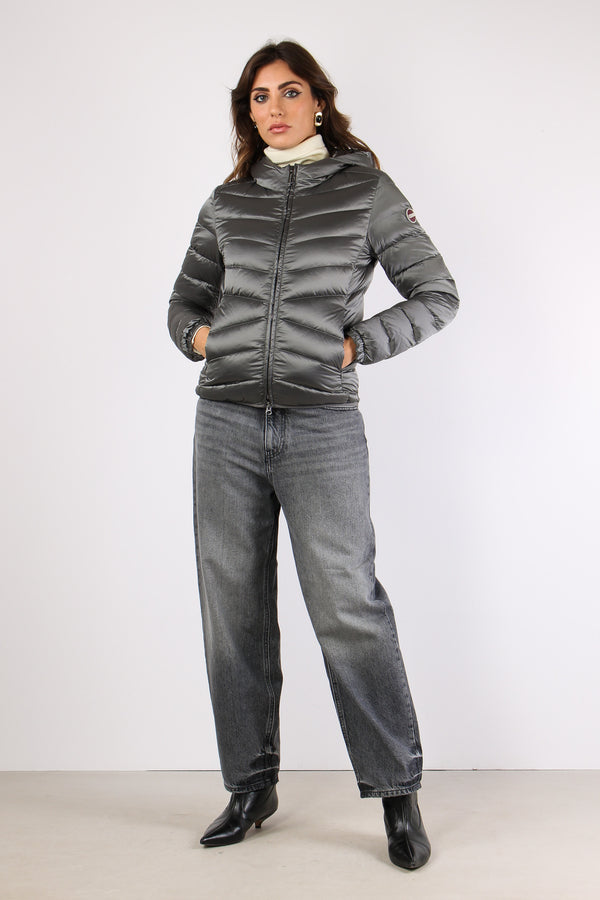 Piumino Corto Trapunta Dark Steel-2
