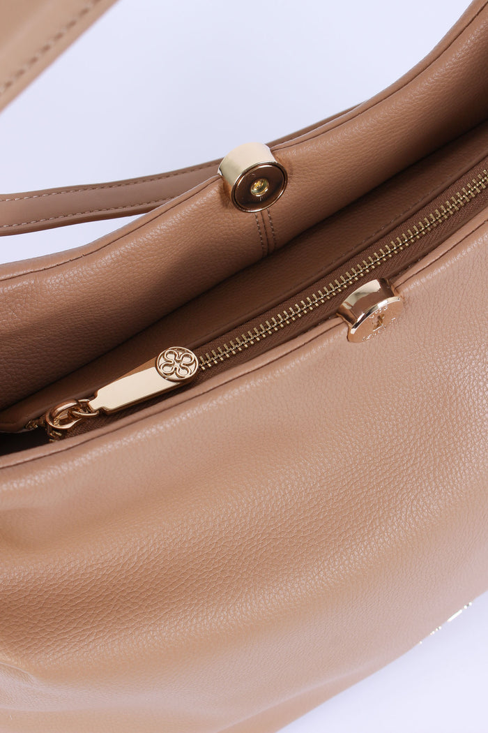 Keira Hobo Grande Tracolla Beige-7