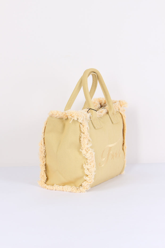 Shopping Canvas Logo Beige-6