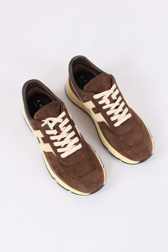 Sneakers Hyperlight Allacciato H Moro/bianco-4