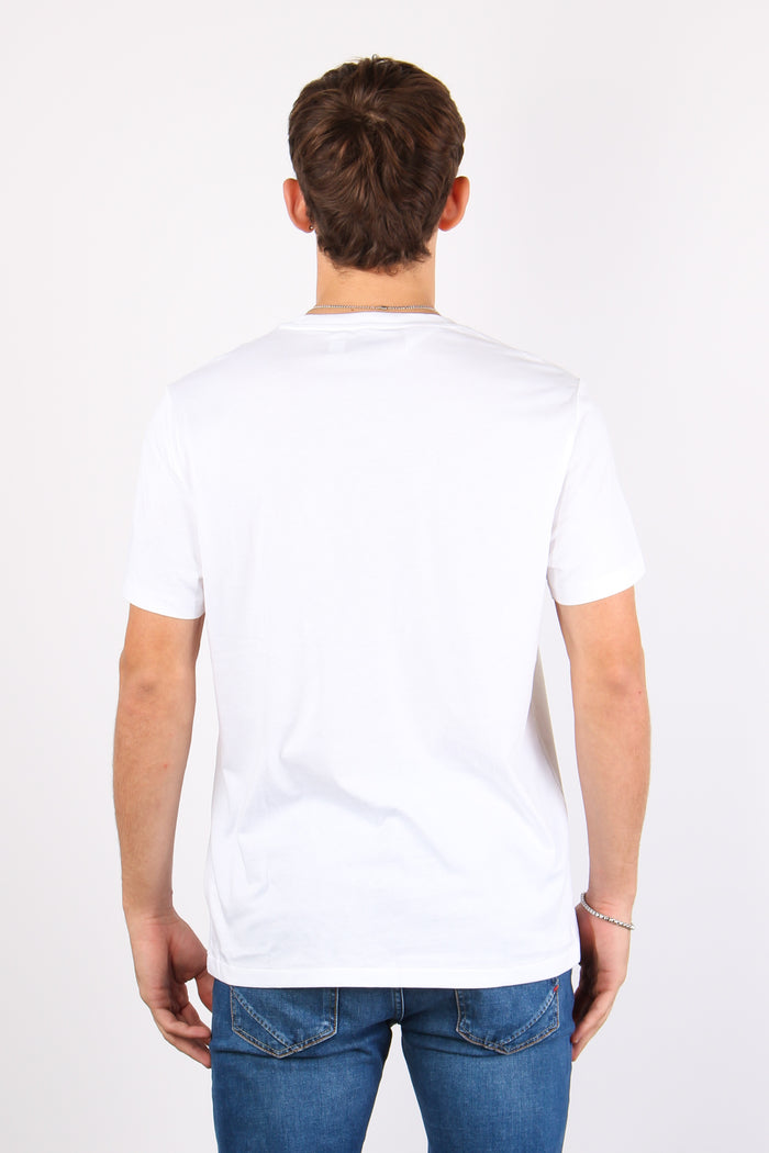 T-shirt Underwear Scritta White-3