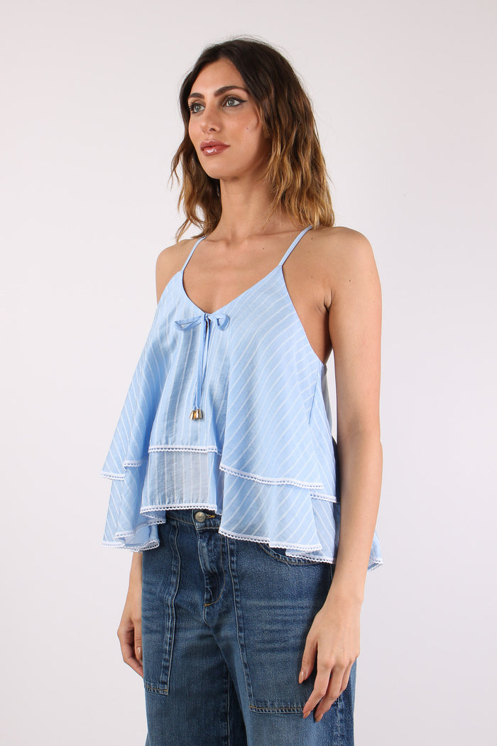 Amal Top Doppia Balza Riga Cashmere-3