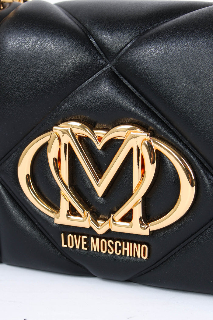 Tracolla 1 Manico Matelasse Nero-7