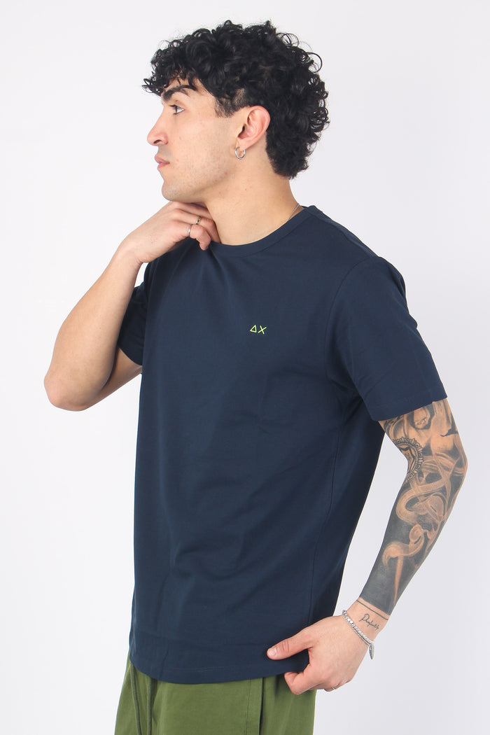 T-shirt Pique Navy Blue-6