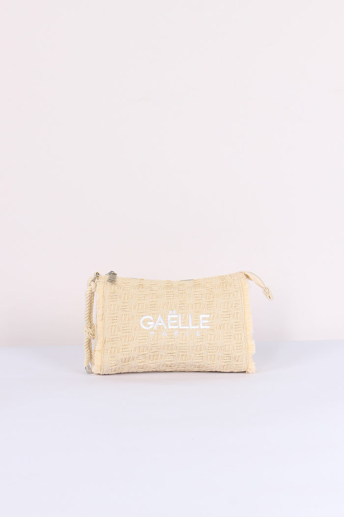 Busta Frange Ricamo Beige