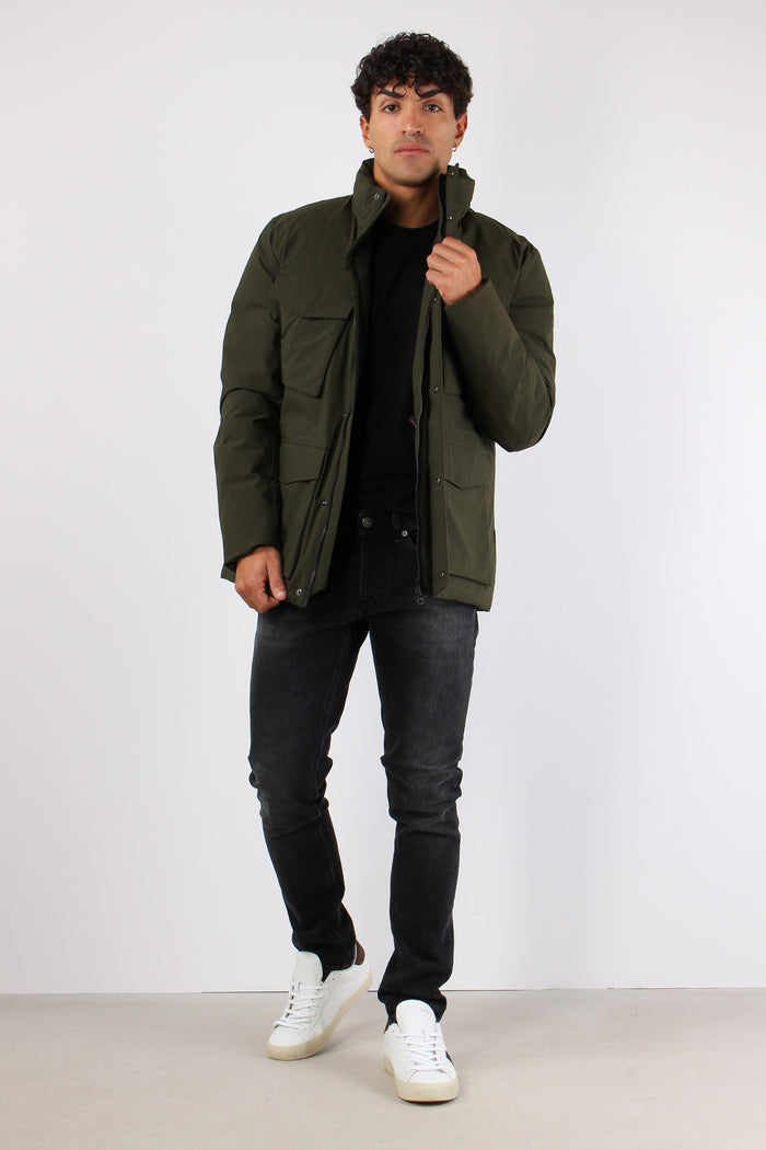 Jannik Field Jacket Tessuto Te Land Green-2