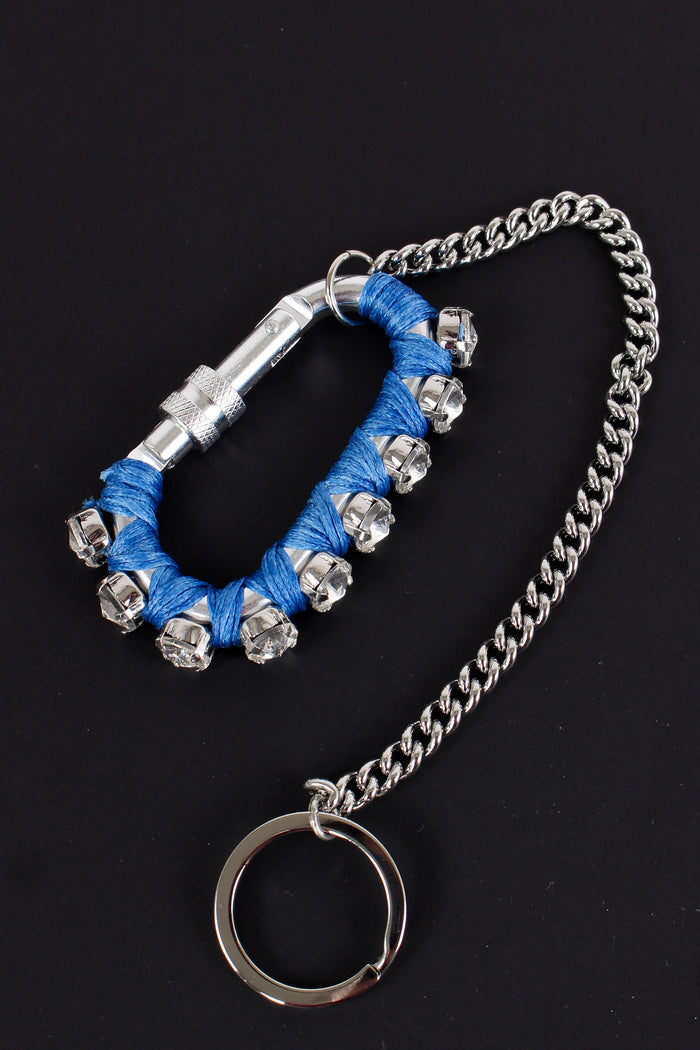 Portachiavi Charms Blu Cobalto-4