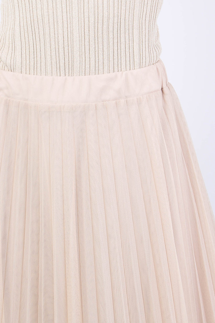 Gonna Tulle Naturale-6