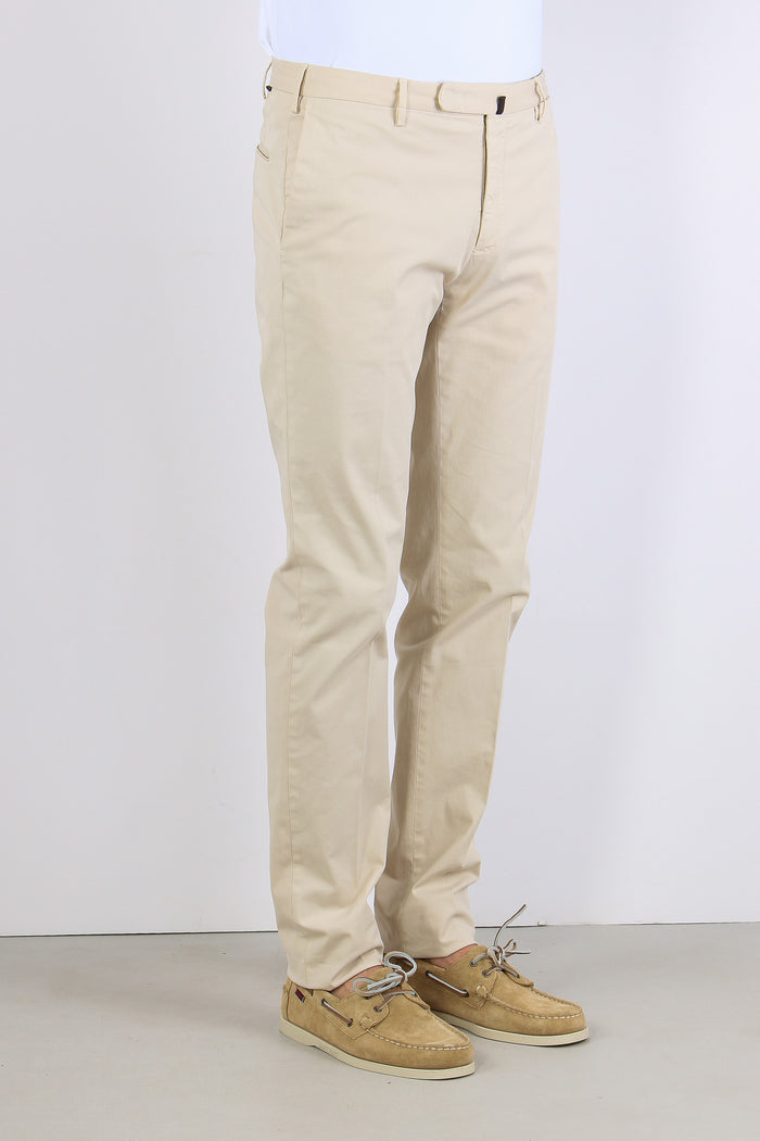 Pantalone Tasca America Tela Royal Avorio-6