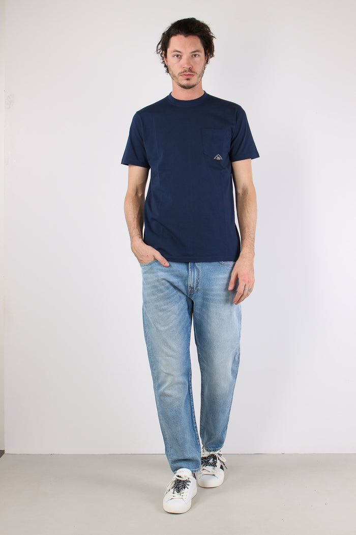 T-shirt Taschino Jersey Blue Navy-2