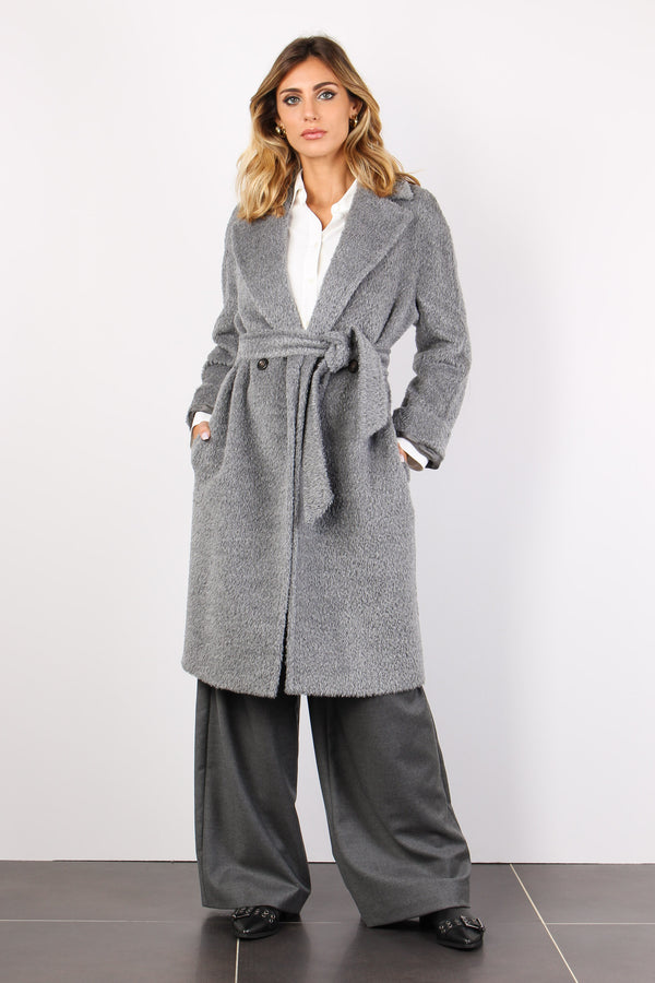 Galante Cappotto Ovetto Grigio Chiaro