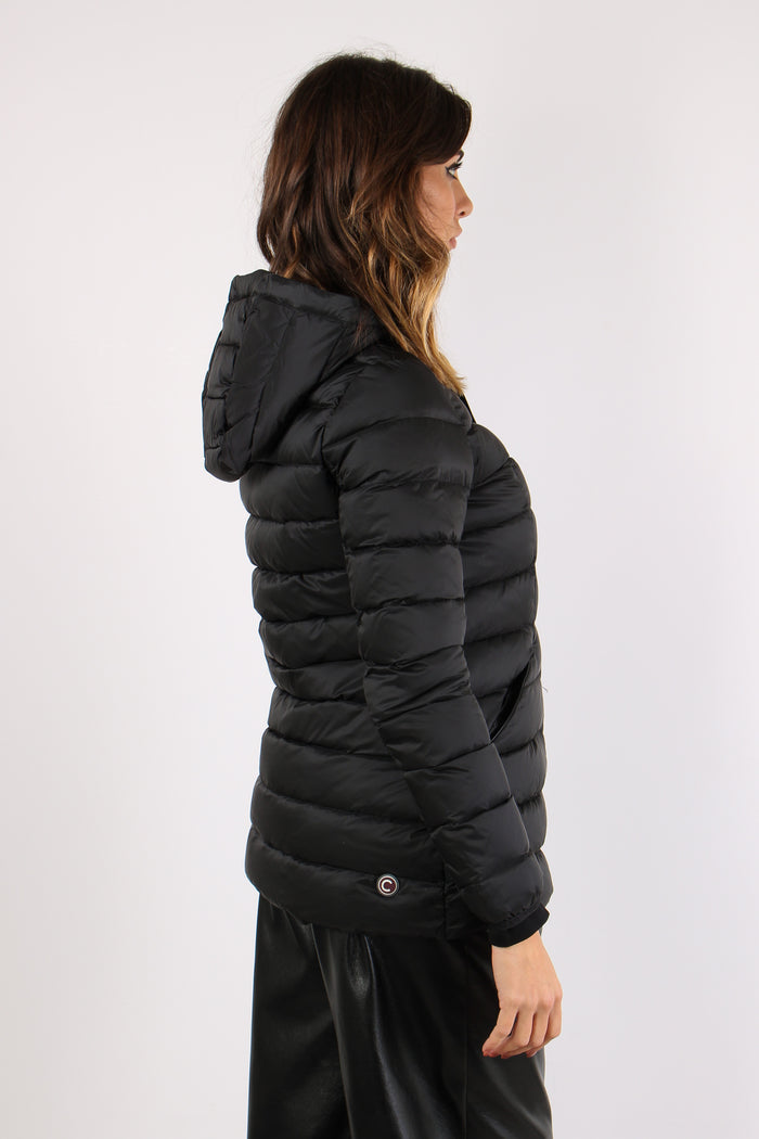 Piumino Medio Coulisse Nero-7
