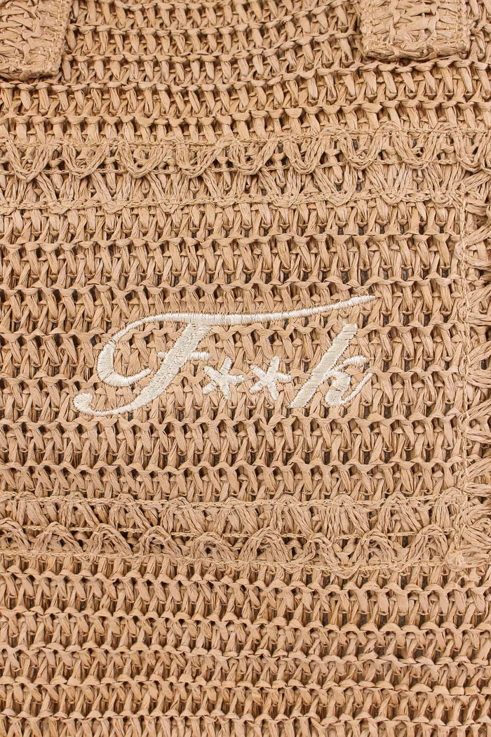 Borsa Rafia Beige-8