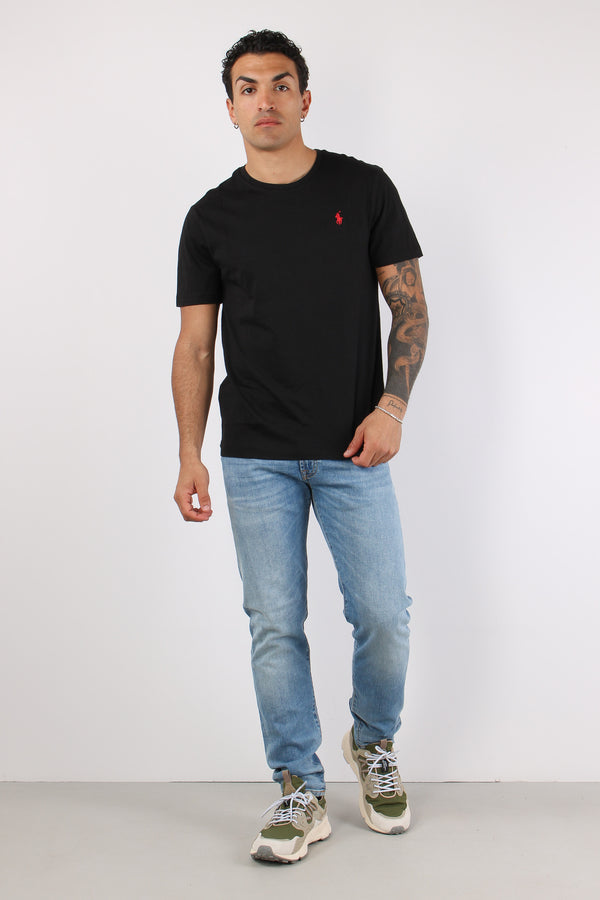 T-shirt Slim Fit Jersey Rl Black-2