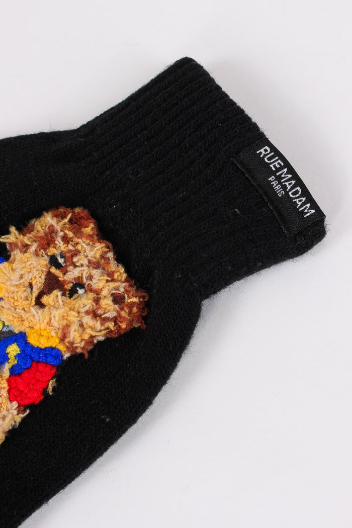 Guanti Orsetto Black-2