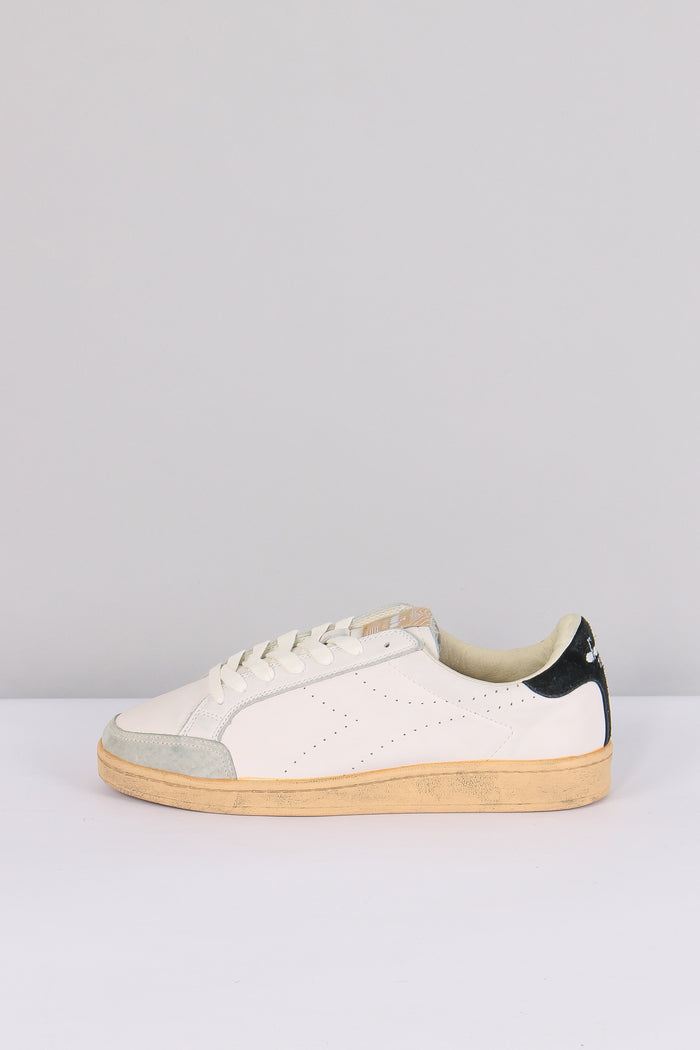 Sneakers Presitge Plain Used Bianco/nero-6