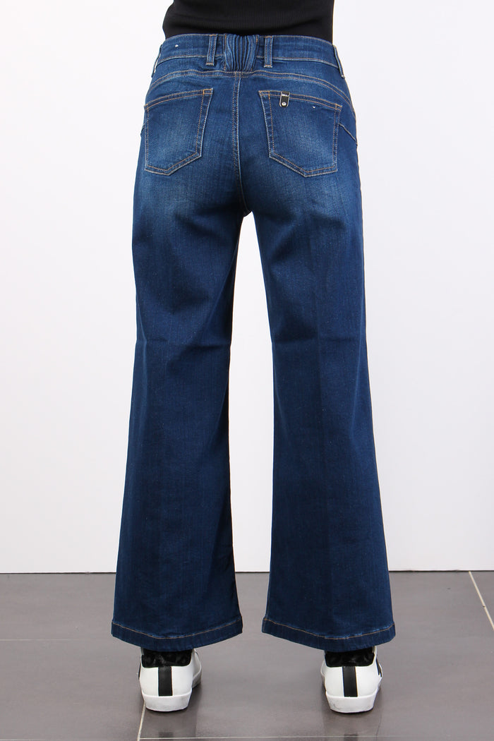 Jeans Parfait Cropped Denim Blue Stun-3